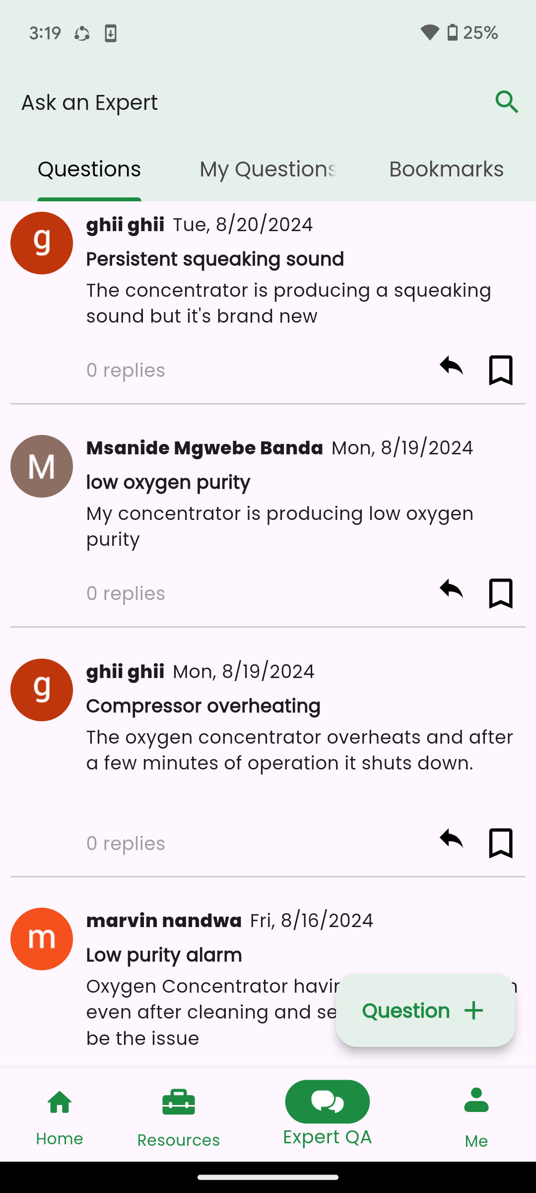 BME-Konza App 1 Oxygen Alliance