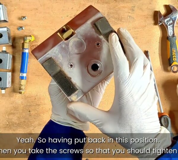 How to Disassemble, Clean, and Reassemble a Airsep Feed/Waste Solenoid Valve
