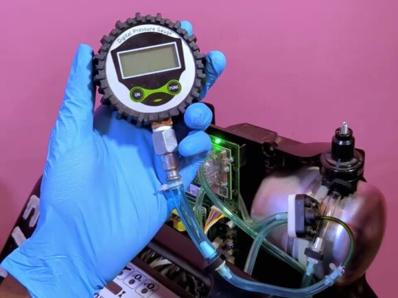 Diagnostic Protocol: Tank Pressure Testing for the DeVilbiss 525 Concentrator